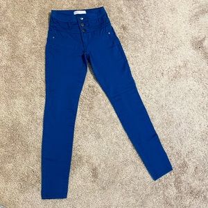 Navy Blue Jeans/leggings. Size 1. High-rise